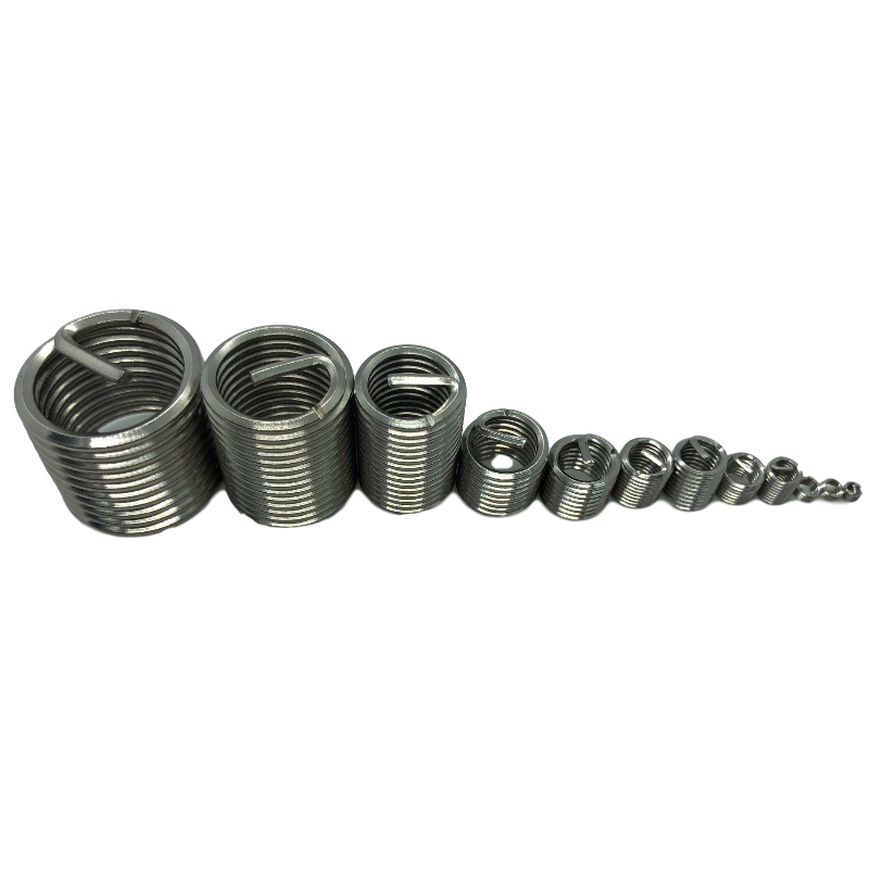 304 stainless steel repair thread inserts for metals M1.6-M30 with 500k stocks