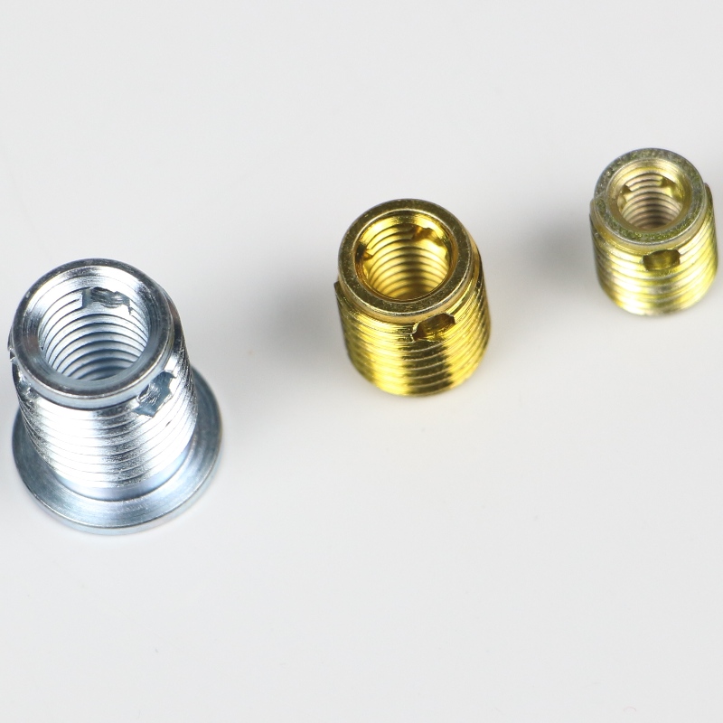 308 000 040.500 308 M4*0.7*6.5*0.8*8L self-tapping thread inserts with 3holes without burrs 500K stock
